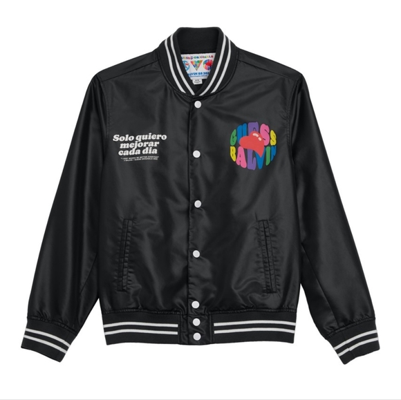 Guess X J Balvin Varsity Jacket - Picture 1 of 5